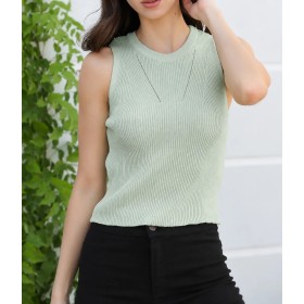 Vaniza Women's Knit Bodysuit Green - Elegance and Comfort