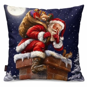 Yılbaşı Noel Baba Kırlent Kılıfı 40×40