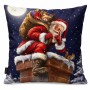 Yılbaşı Noel Baba Kırlent Kılıfı 40×40