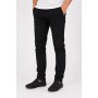 Akkan Siyah Deri Erkek Slip On Ayakkabı