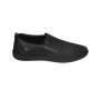 Akkan Siyah Deri Erkek Slip On Ayakkabı