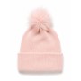 Fringed Women's Hat Pink - Stylish Winter Accessory