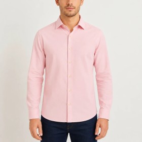 Baki First Class Cepli Erkek Pembe Gömlek