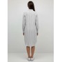 MissBlack Women's Long Shirt - Stylish Stripe Flower Details