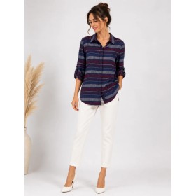 Marmyra Women's Flannel Shirt - Elegance and Comfort