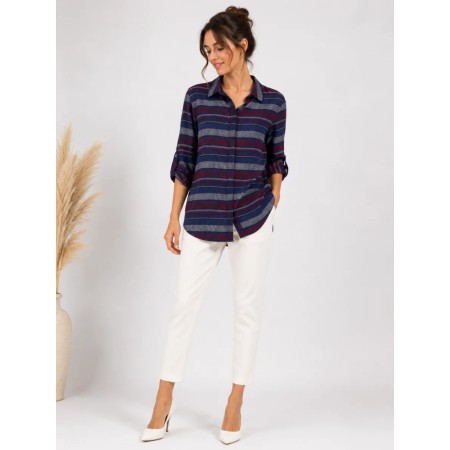 Marmyra Women's Flannel Shirt - Elegance and Comfort