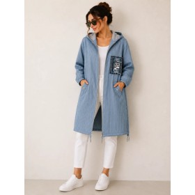 Gala-Xi Women's Zipper Jacket - Elegance and Comfort