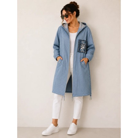 Gala-Xi Women's Zipper Jacket - Elegance and Comfort