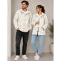 California Forever Unisex Yağmurluk Ekru Renk