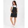 Asos//Denım Kadın Siyah Kot  Salopet Elbise 06126427