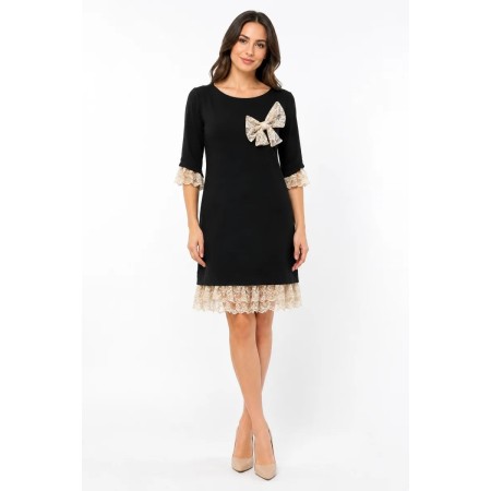 Helly Women's Lace Detailed Tunic Dress | Elegance and Comfort