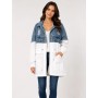 Armalife Women's White Denim Detailed Jacket - Style & Comfort