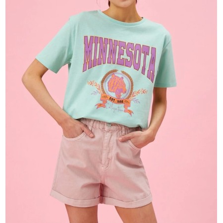 Koton Kadın Mınt T-Shirt 1YAL18985IK