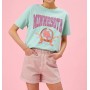 Koton Kadın Mınt T-Shirt 1YAL18985IK