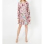 Koton Women's Purple Patterned Dress | Elegance and Comfort