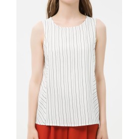 Koton Kadın Çizgili Bluz Gri 7KAK32160UWM19