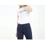 Tommy Hilfiger Women's White T-Shirt - Elegance & Comfort