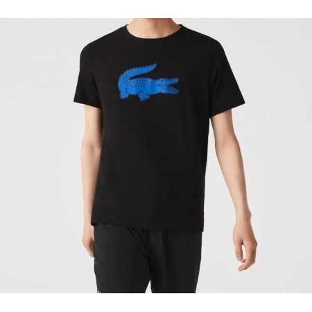 Lacoste SPORT Erkek Siyah T-Shirt - Modern Tasarım