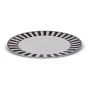 Karaca Checkered Porcelain Serving Plate - 27 cm