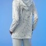 Defacto Slogan Baskılı Kapüşonlu Tunik Sweatshirt S6692AZ