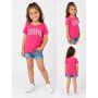 U.S.Polo Assn. Girls' Fuchsia T-Shirt - Style and Comfort