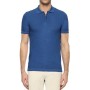 NetWork Slim Fit Royal Blue Polo Collar Short Sleeve Sweater | Stylish Clothing
