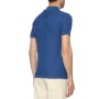 NetWork Slim Fit Royal Blue Polo Collar Short Sleeve Sweater | Stylish Clothing