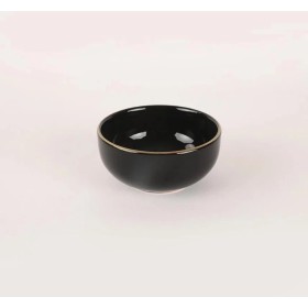 Keramika Ege Black Gold Soup Bowl 12cm - Elegant Design