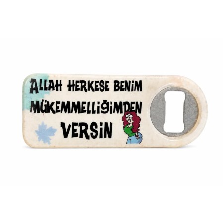 Allah Herkese Benim Mükemmelliğimden Versin Yazılı Açacak