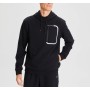 Nautica Siyah Kapüşonlu Erkek Sweatshirt - Şıklık ve Konfor