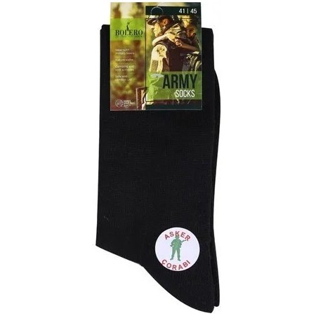 Army Socks Men's Black Thick Winter Socks - Stylish and Warm