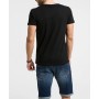 Ltb Erkek T-shirt Siyah YELOZE 01219 84405 6143