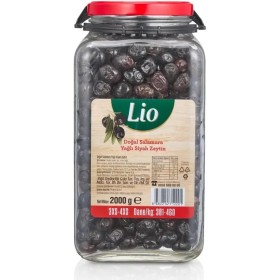 Lip Doğal Salamura Yağlı Siyah Zeytin 2kg
