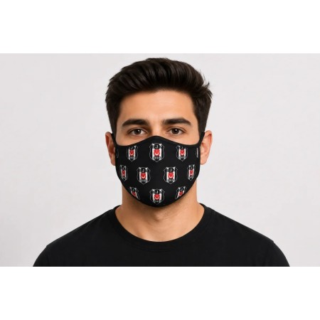 Rossini Yıkanabilir Maske Başıktaş Logolu