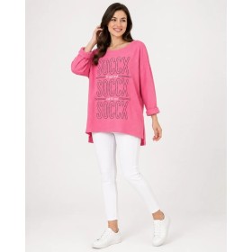 Camp David Soccx Kadın Siyah Sweatshirt SR9999-3539-41