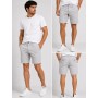 North Hill Grey Chino Men's Shorts - Stylish and Comfortable