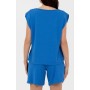 U.S. Polo Assn. Kadın Mavi O Yaka Regular Fit T-Shirt 1576405