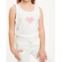 Defacto Girl's White Tank Top - Stylish and Comfortable