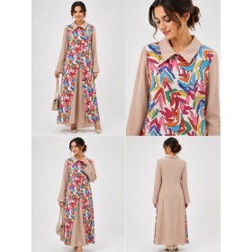 Setrems Colorful Women's Long Dress - Elegance and Comfort