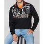 Camp David Black Men's Sweatshirt - Stylish and Comfortable Wear