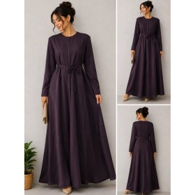 Melisita Women's Wide Cut Hijab Dress - Elegant and Comfortable