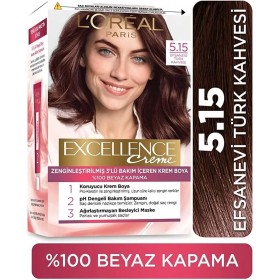 L'Oreal Paris Excellence Creme Saç Boyası 5.15 Efsanevi Türk Kahvesi