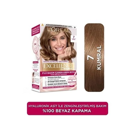 L'Oreal Paris Excellence Creme Saç Boyası 7 Kumral