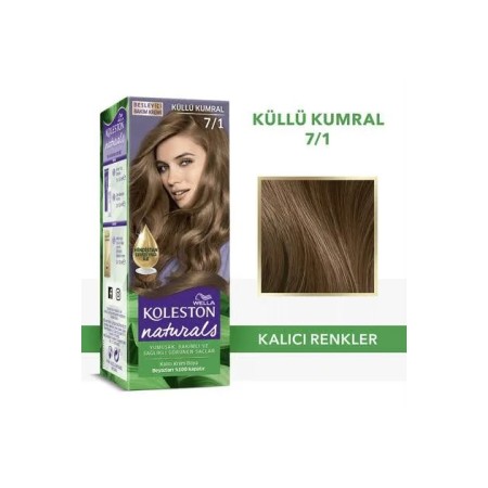 Wella Koleston Naturals 8/1 Açık Küllü Kumral Saç Boyası