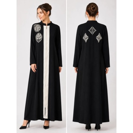 Miss Sey Women's Zippered Abaya - The Address of Elegance