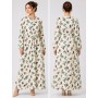 Melisita Women's Long Dress - Elegance and Comfort