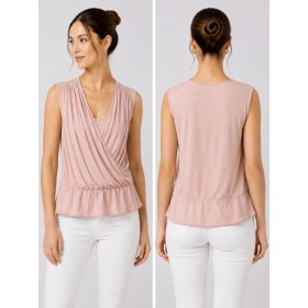 Polo Garage Pembe Kadın Bluz 0792402