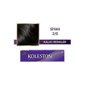 Wella Koleston 2/0 Black - Permanent Hair Color