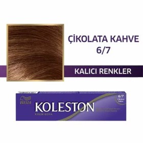 Wella Koleston Single Tüp Saç Boyası 6/7 Çikolata Kahve