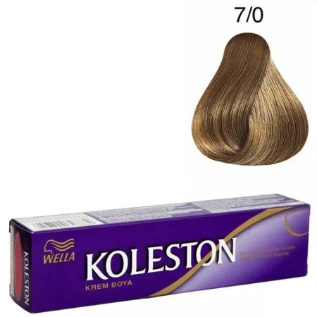 Wella Koleston 7/0 Brown Hair Color - Lasting Color